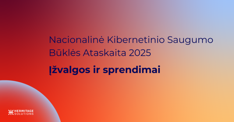 Pagrindinės įžvalgos iš Nacionalinės Kibernetinio Saugumo Būklės Ataskaitos 2025, kurią kasmet rengia Krašto apsaugos ministerija | Ministry of National Defence of Lithuania ir National Cyber Security Centre (NKSC/CERT-LT)