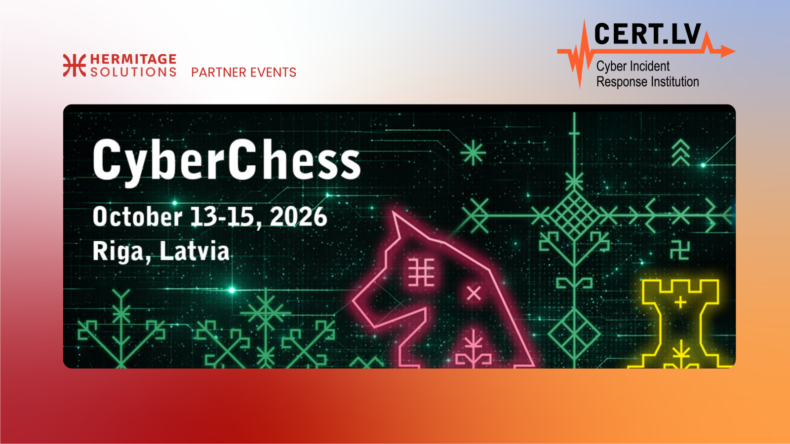 CyberChess 2026 | Riga, Latvia